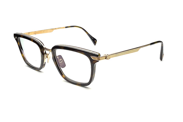 Maybach Eyewear - The Delight III (22k Mellow Gold Plated | Tortoise | Clear)