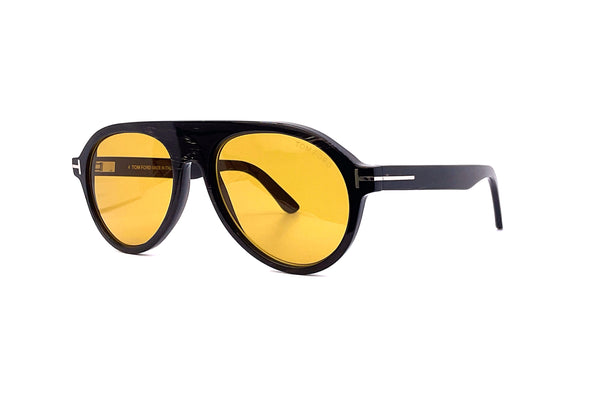 Tom Ford Private Collection - TF1047-P (Striped Black Horn)