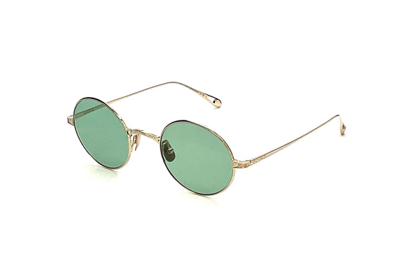 Garrett Leight - GLCO x Ozzy Sun - (12K White Gold | Semi-Flat Veridian)