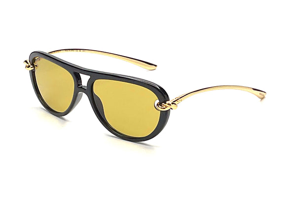 Bottega Veneta - BV1418S (Black/Yellow)