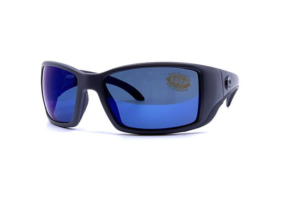 Costa - Blackfin (Matte Grey | Blue Mirror Polycarbonate)