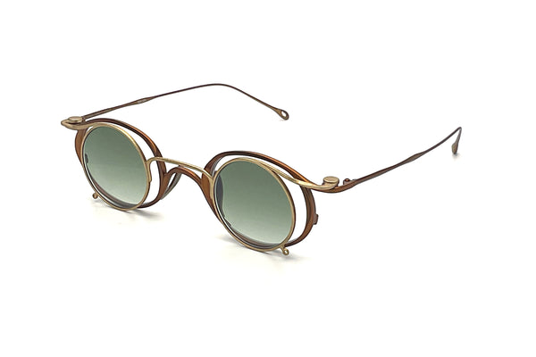 Rigards x Ziggy Chen - RG1943ZC (Antique Bronze) + Sun Clip (Antique Gold | Green Gradient)