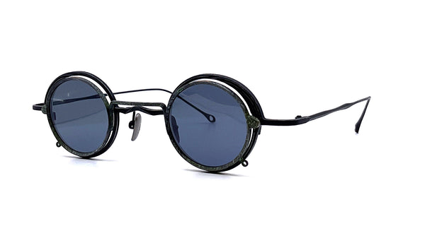 Rigards x Ziggy Chen - RG1008ZC (Antique Black) + Sun Clip (Jade | Dark Grey)
