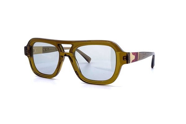 Kuboraum - Mask S6 (Olive/Transparent Grey)