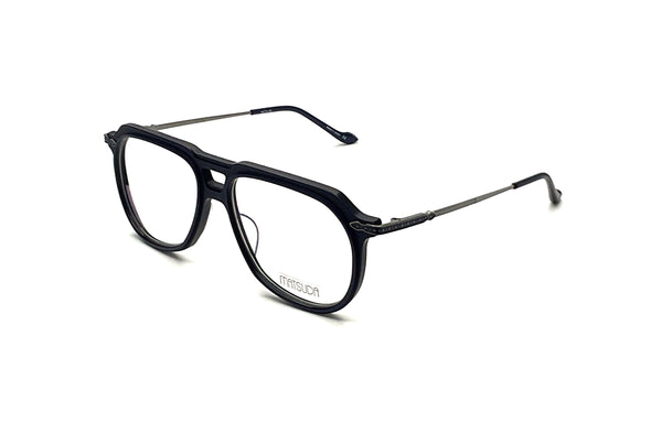 Matsuda - M2073 (Matte Navy/Antique Silver)