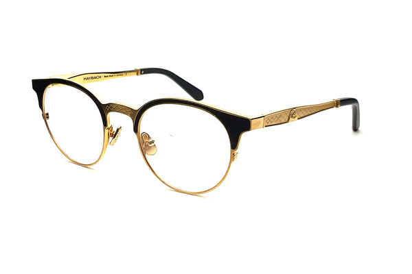 Maybach Eyewear - The Compilation II (18k Champagne Gold Plated | Black | Clear)