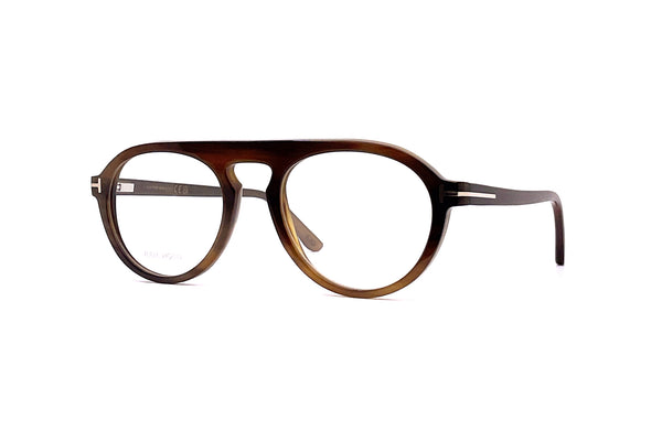 Tom Ford Private Collection - Pilot Horn Optical (Dark Stripped Horn)