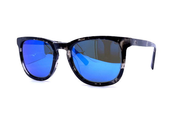 Costa - Sullivan (Shiny Black Kelp | Blue Mirror Glass)