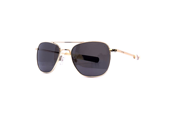 Randolph - Aviator Small 50th Anniversary (23k Gold | American Gray Polarized)