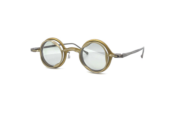 Rigards - RG1912CU (Gold) + Sun Clip (Pale Gold | Light Grey)
