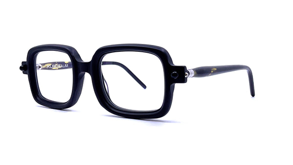Kuboraum - Mask P2 (Black Matt/Yellow Havana)