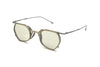 Rigards x TVA - RG1999TVA (Antique Titanium) + Sun Clip (Light Gold | Light Grey Mirror)
