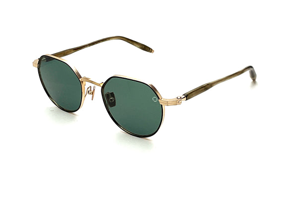 Akoni - Themis (Brushed Gold/Green Tortoise Swirl | Emerald)