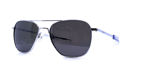 Randolph - Aviator AF155 (Bright Chrome | American Grey Polarized)