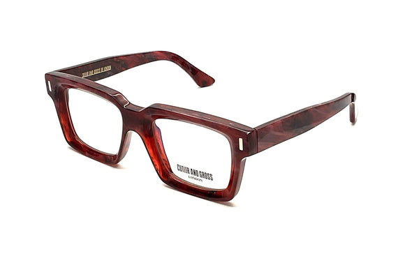 Cutler and Gross - 1386 (Burgundy Red Marble)