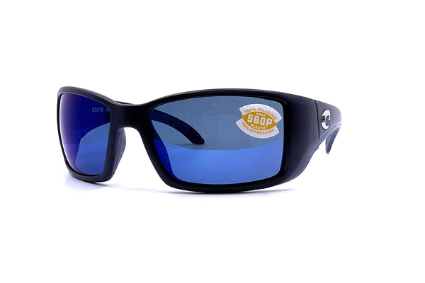 Costa - Blackfin (Matte Black | Blue Mirror Polycarbonate)