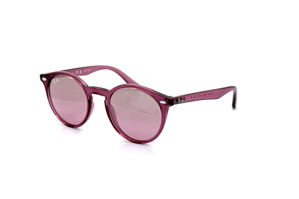 Ray-Ban - RJ9064S Kids (Transparent Violet | Pink Mirror Silver Gradient) [44]