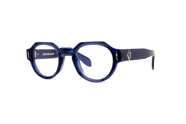 Cutler and Gross x The Great Frog Lucky Diamond I Optical (Deep Blue)