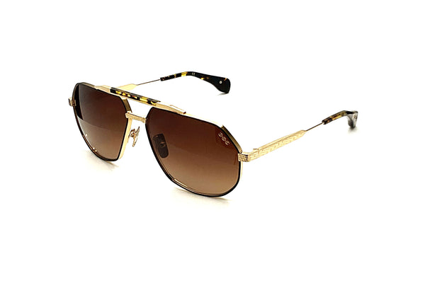 Hoorsenbuhs Sunglasses - Model XII (Yellow Gold/Tokyo Tortoise)