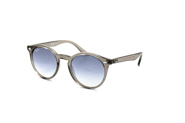 Ray-Ban - RJ9064S Kids (Transparent Grey | Clear Gradient Blue Mirror Silver)  [44]