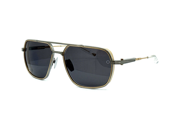 Akoni - Pathfinder (Brushed Black Palladium and Gold | Grey)
