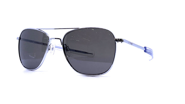Randolph - Aviator (Bright Chrome | American Gray SkyTec Mineral Glass)