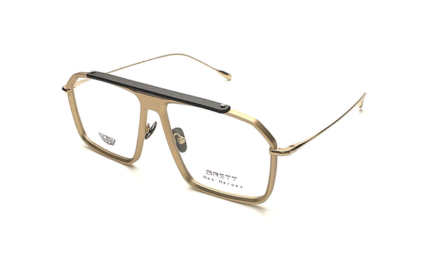 BRETT Eyewear - F22 Bare Naked (Gold/Black)