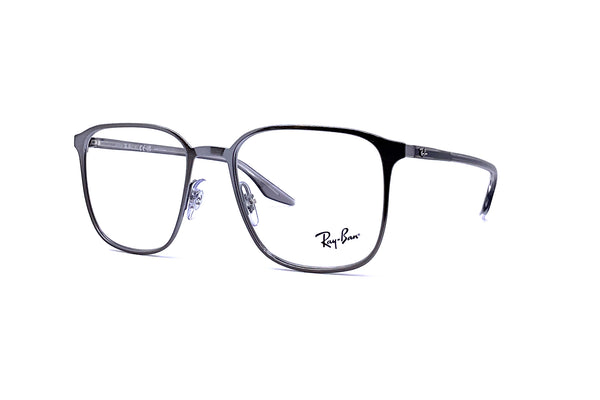 Ray-Ban - RB6512 Optics [Medium] (Polished Gunmetal)