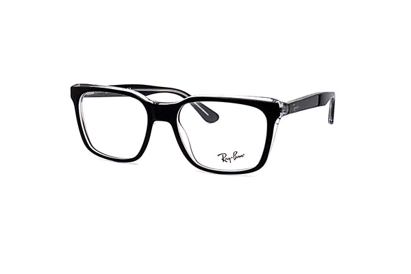 Ray-Ban - [53] RB5391 Optics (Polished Black On Transparent)