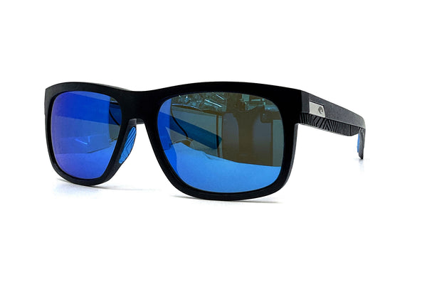 Costa - Baffin (Net Grey with Blue Rubber | Blue Mirror Glass)