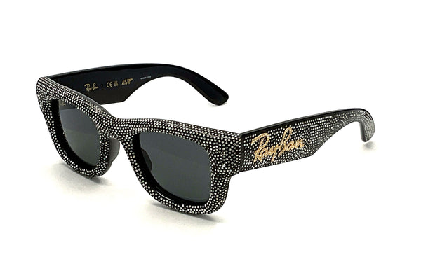 Ray-Ban x A$AP Rocky - Wayfarer Puffer Crystal Pave Edition (Polished Black & Strass Pave)