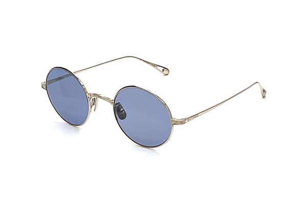 Garrett Leight - GLCO x Ozzy Sun - (Platinum | Semi-Flat Indigo)