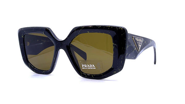 Prada - SPR 14Z (Black/Yellow Marble)