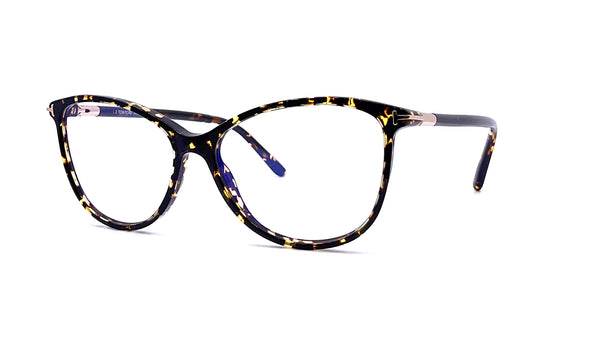 Tom Ford - Blue Block Soft Round Opticals TF5616-B (Havana)