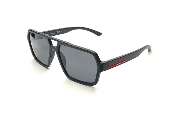 Prada Linea Rossa - SPS A06 (Black | Dark Grey Polarized)