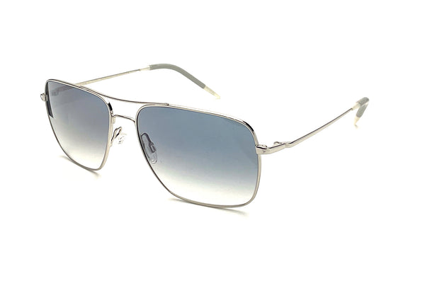 Oliver Peoples - Clifton (Silver | Clear Gradient Blue)