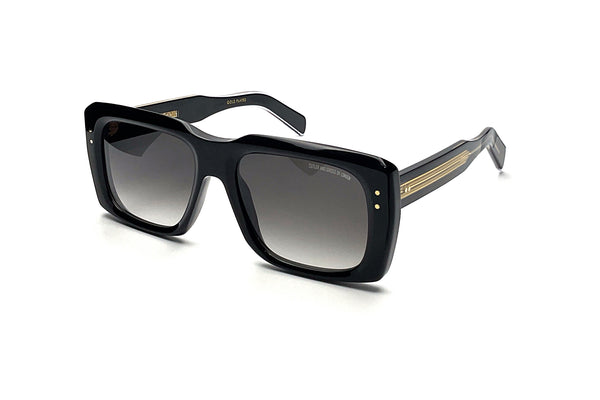 Cutler and Gross - 1418 Rectangle (Black/24k Gold)