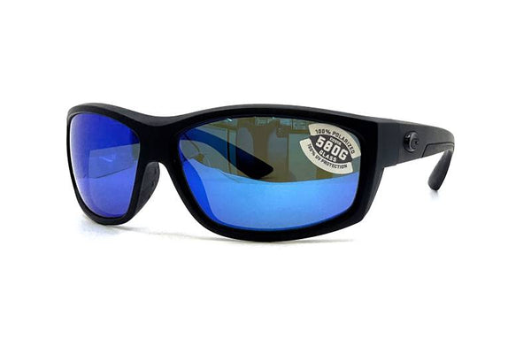 Costa - Saltbreak (Matte Black | Blue Mirror Glass)