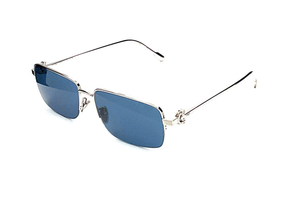 Winch Silver Rectangular Sunglasses