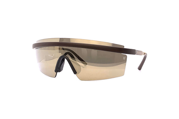 Oliver Peoples - R-4 (Semi-Matte Umber | Desert Flash Mirror)