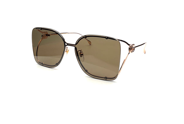 Gucci - GG1713SA (Rose Gold | Brown)