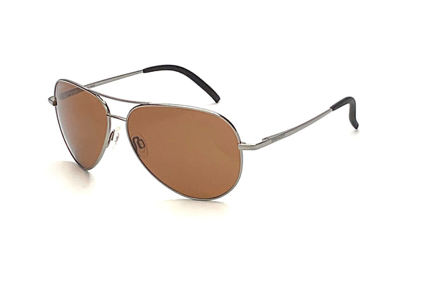 Serengeti - Carrara XL (Shiny Gunmetal | Brown)
