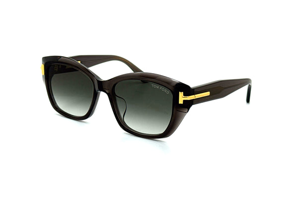 Tom Ford - Icon Collection - TI28-K (Shiny Grey | Smoke Gradient) AF