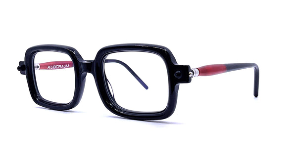 Kuboraum - Mask P2 (Black Shine/Red)