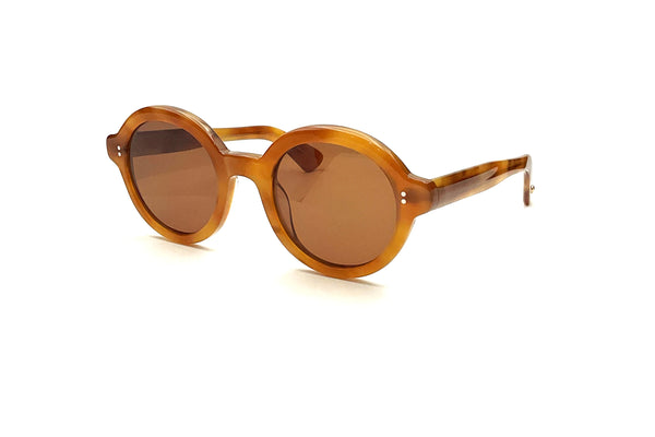 Garrett Leight - Julien Sun (Ember Tortoise | Semi-Flat Oak)