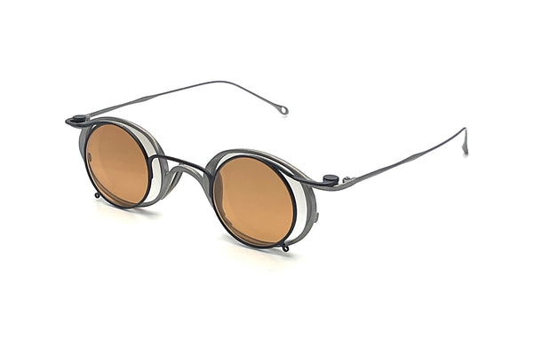 Rigards x Ziggy Chen - RG1943ZC (Antique Titanium) + Sun Clip (Black | Salmon)