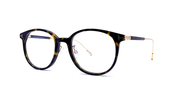 Tom Ford - Blue Block Soft Round Opticals TF5644-D-B (Havana)