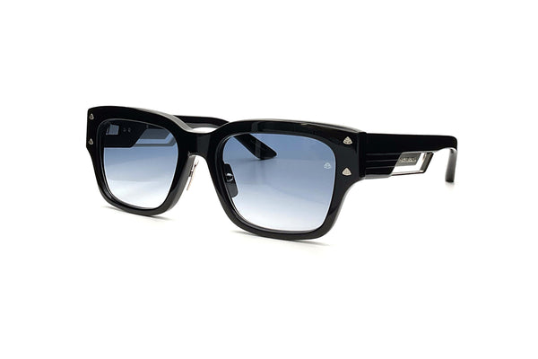Maybach Eyewear - The Rebel II (Palladium Plated | Black | Light Blue Gradient)