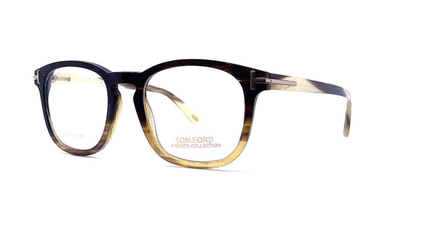 Tom Ford Private Collection - Soft Square Optical (Green Horn)