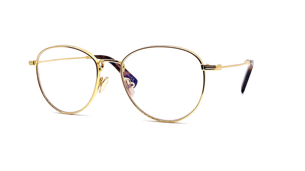 Tom Ford - Blue Block Round Opticals TF5749-B (Gold)